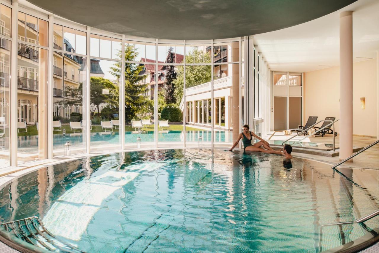 Falkensteiner Spa Resort 玛丽亚温泉 外观 照片 The indoor swimming pool