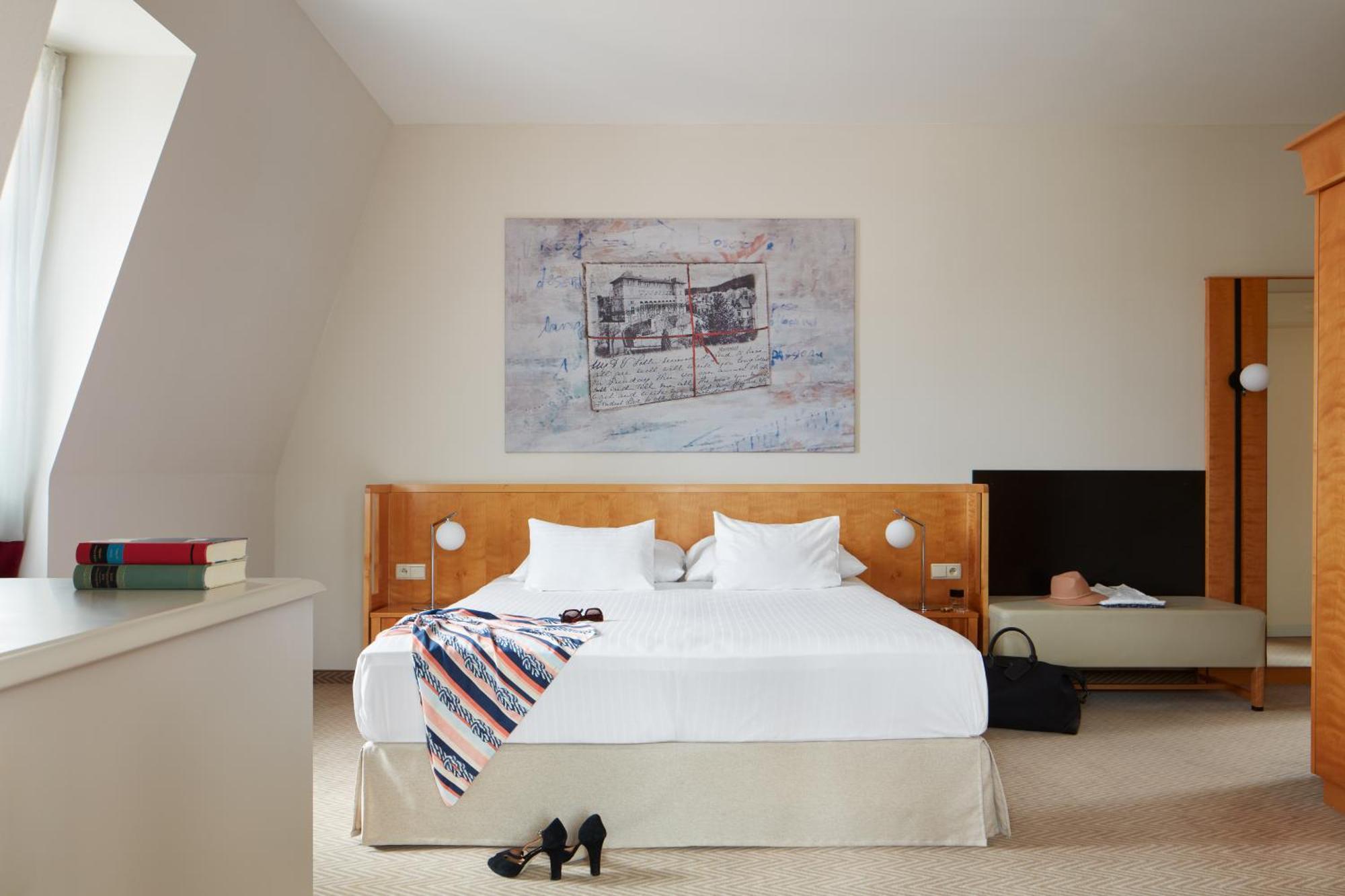 Falkensteiner Spa Resort 玛丽亚温泉 客房 照片 A room at the Hotel Axelmannstein