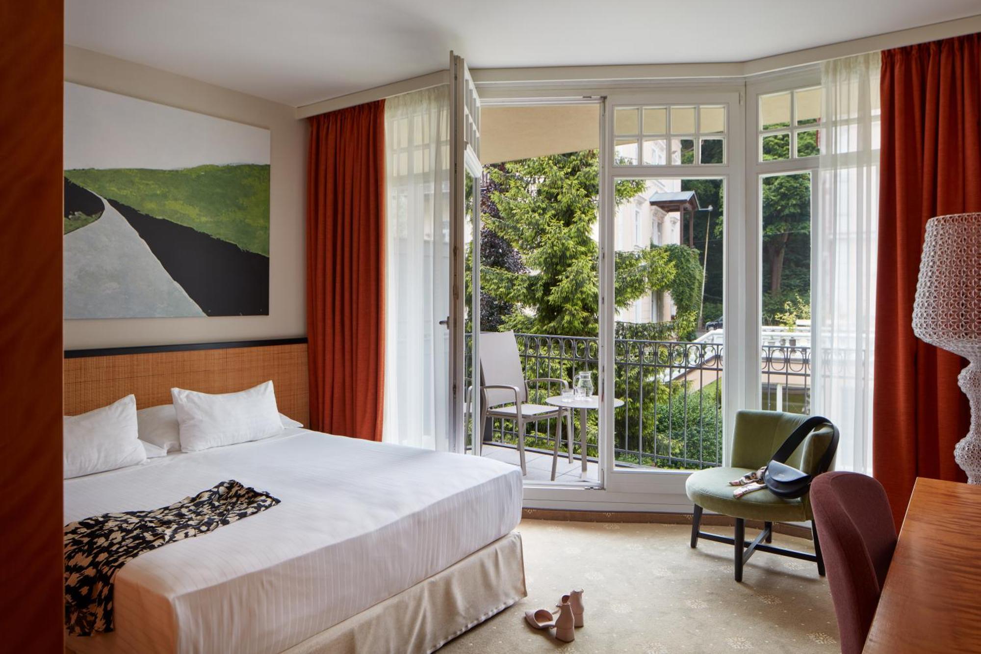 Falkensteiner Spa Resort 玛丽亚温泉 外观 照片 A room at the Hotel de l'Europe